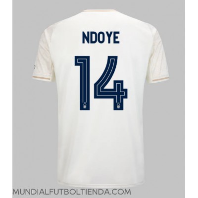 Camiseta Nottingham Forest Dan Ndoye #14 Segunda Equipación Replica 2025-26 mangas cortas Camiseta Nottingham Forest Dan Ndoye #14 Segunda Equipación Replica 2025-26 mangas cortas